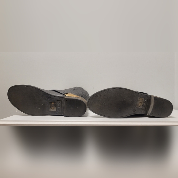 Moving Sale! ALDO, Real Leather Booties, Made in Rumania, Women's Size 7.5 - Picture 14 of 15